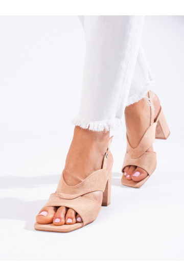 Wildlederschuhe beige Vinceza 2