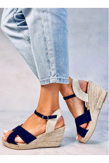 Plateausandalen WILLA BLAU 2