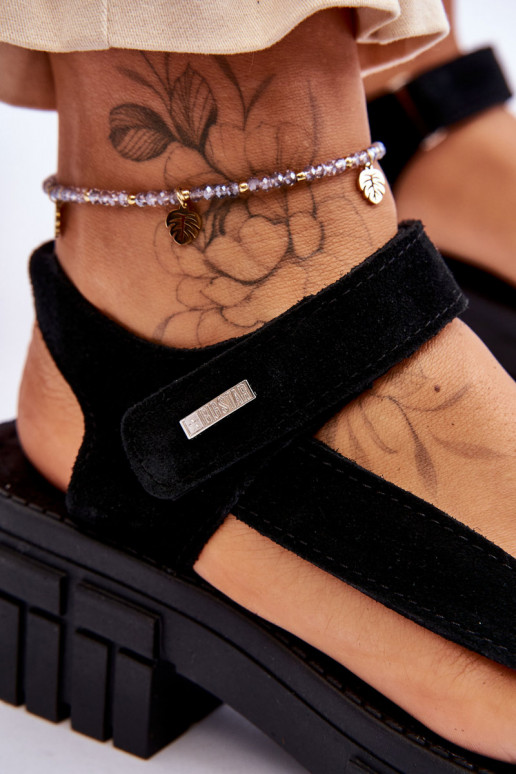 Bequeme Wildledersandalen Big Star in... Bequeme Wildledersandalen Big Star in...