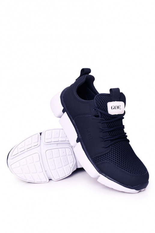 Dunkelblaue Sport-Sneaker-Schuhe für... Dunkelblaue Sport-Sneaker-Schuhe für...