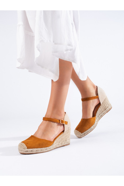 Braune Espadrilles von Shelovet Braune Espadrilles von Shelovet