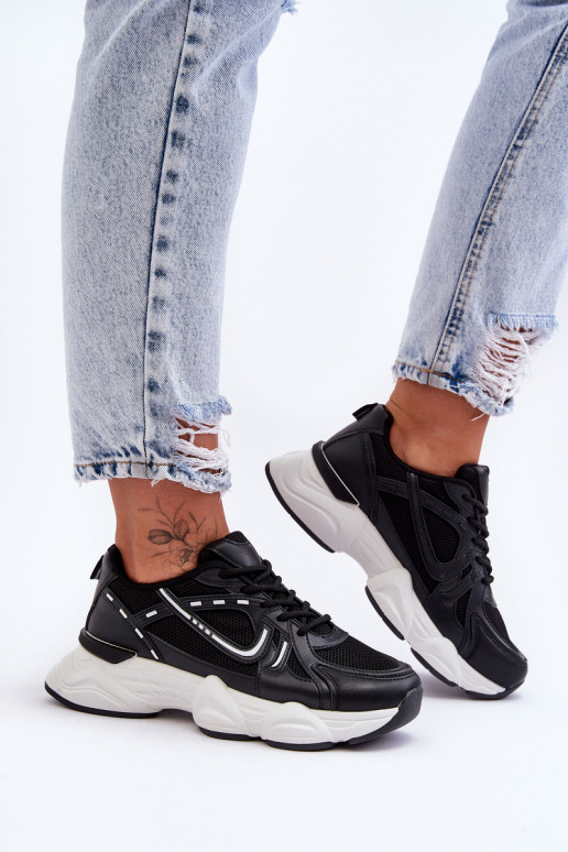 Schwarze Feluci-Sneaker für Damen Schwarze Feluci-Sneaker für Damen