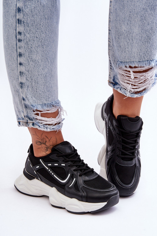 Schwarze Feluci-Sneaker für Damen