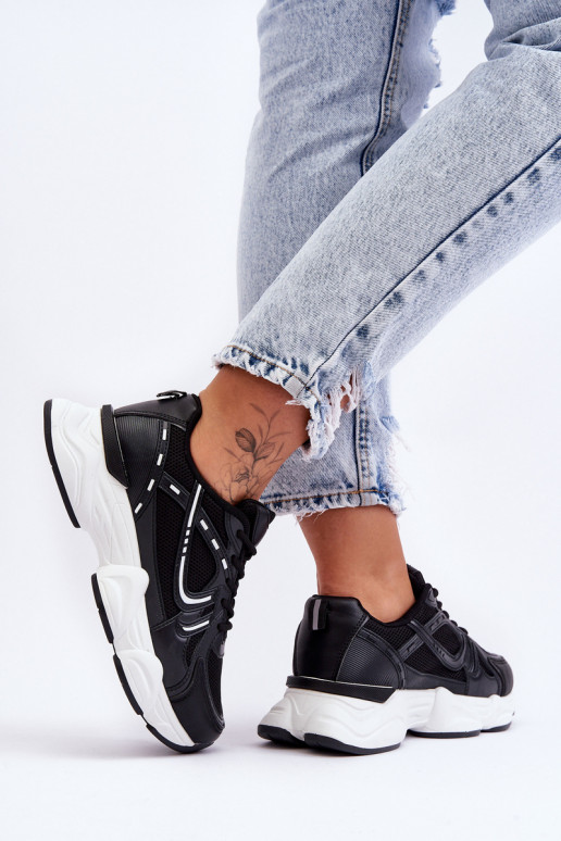 Schwarze Feluci-Sneaker für Damen Schwarze Feluci-Sneaker für Damen