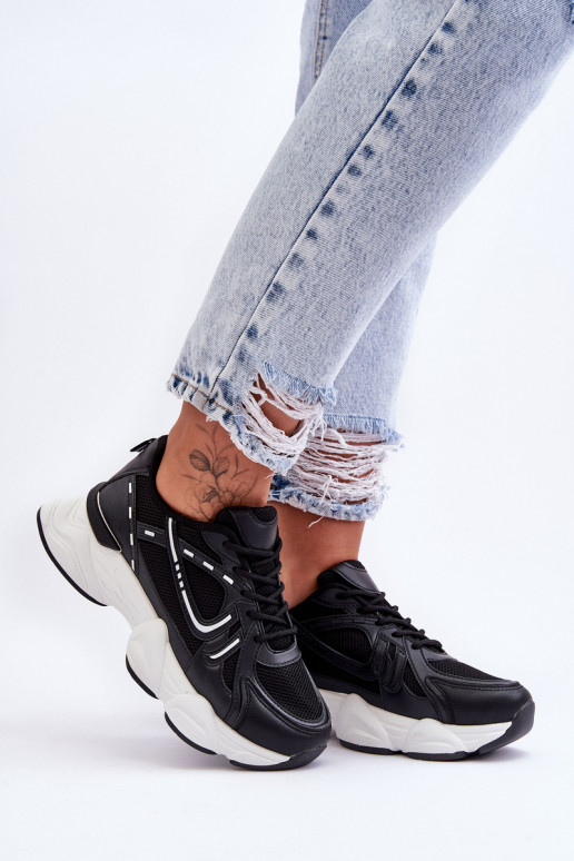 Schwarze Feluci-Sneaker für Damen Schwarze Feluci-Sneaker für Damen