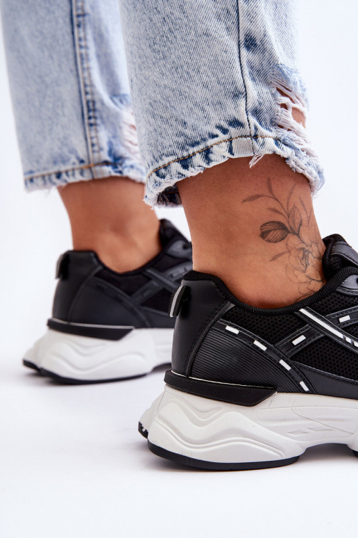 Schwarze Feluci-Sneaker für Damen Schwarze Feluci-Sneaker für Damen