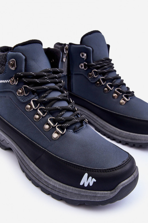 Beheizte Wanderstiefel für Herren Westtide dunkelblau