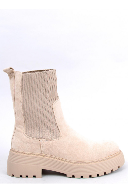 Elastische Stiefel WINTERS BEIGE