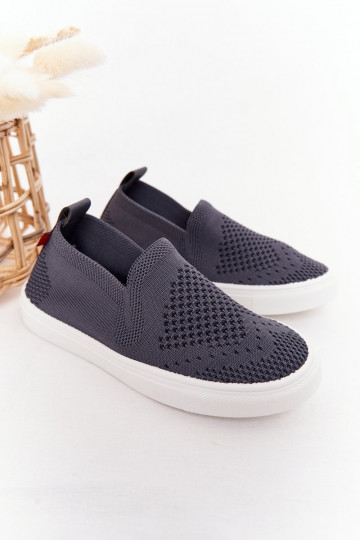 Kinder-Slip-On-Sneaker Slip-On Big Star in grauer Farbe 2
