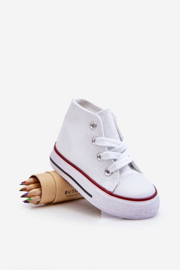 Kinderschuhe mit Sohlen in der Farbe Weiß Filemon 2