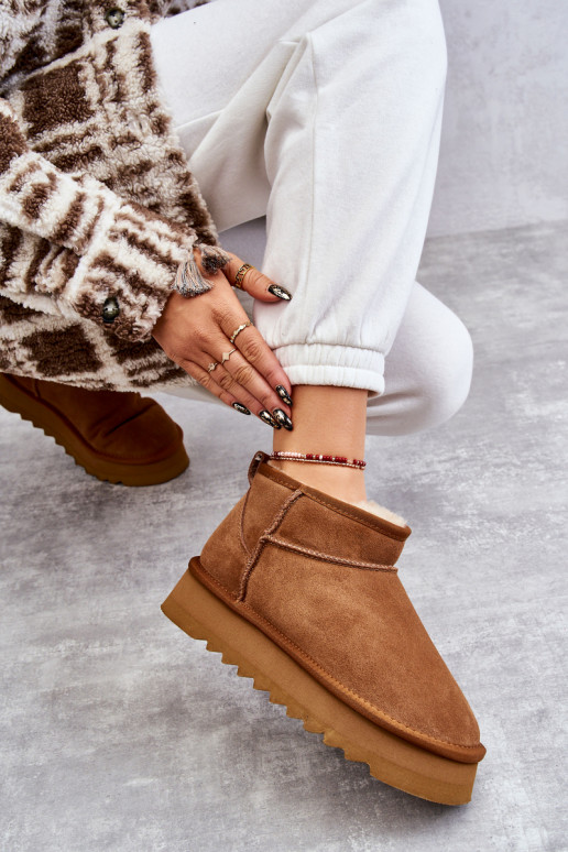 Braune Nucca-Schneestiefel Braune Nucca-Schneestiefel