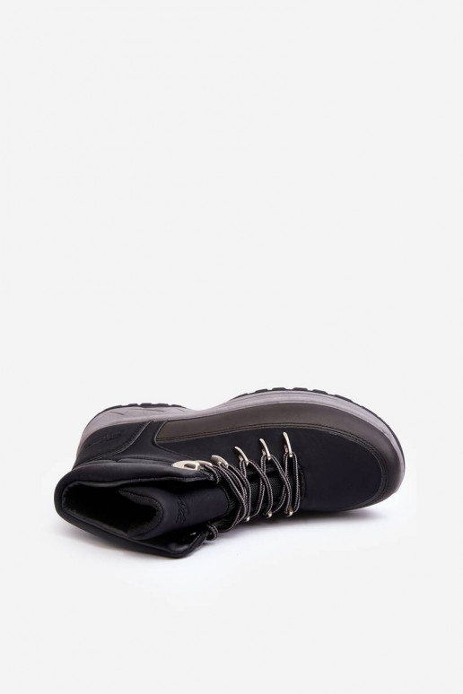 Maraena schwarze Wanderstiefel für Herren