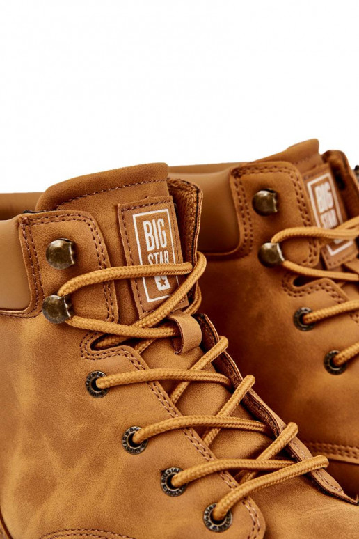 Stiefel Memory Foam Big Star Camel Stiefel Memory Foam Big Star Camel