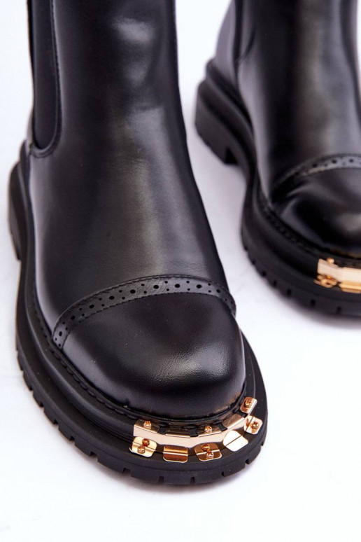 Damenstiefel in der Farbe Schwarz von... Damenstiefel in der Farbe Schwarz von...