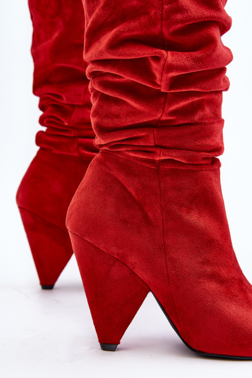 Lange Wildlederstiefel Lu Boo in... Lange Wildlederstiefel Lu Boo in...