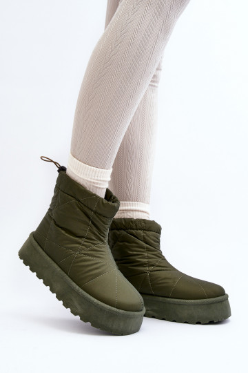 Schneestiefel mit Plateau...