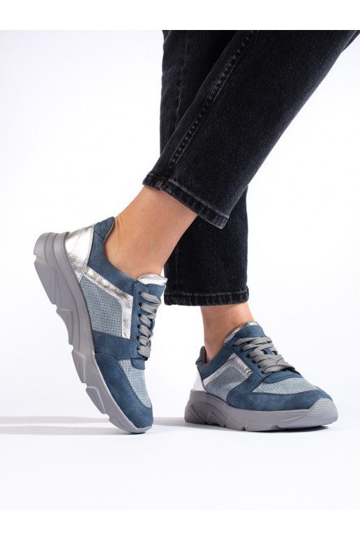 Blaue Sportschuhe Blaue Sportschuhe