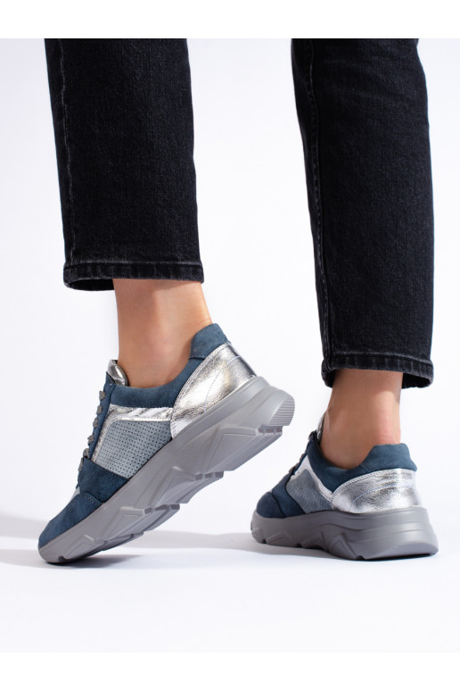 Blaue Sportschuhe Blaue Sportschuhe