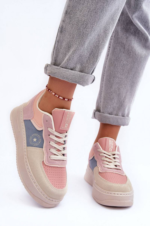 Sportschuhe Big Star rosa-sandfarben Sportschuhe Big Star rosa-sandfarben