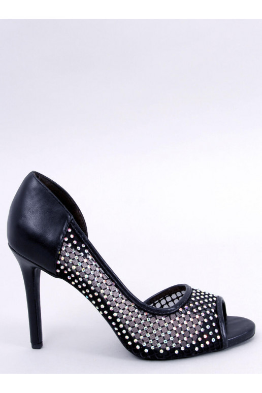 Schuhe mit hohen Absätzen GLAS SCHWARZ
