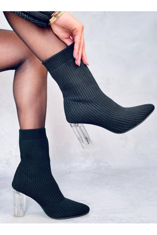 Stylische Stiefel mit transparentem...