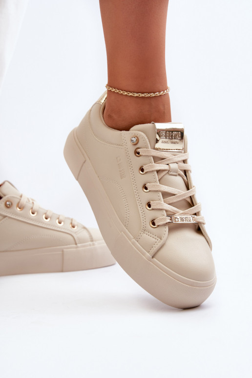 Sneakers Modell Schuhe Big Star beige Sneakers Modell Schuhe Big Star beige