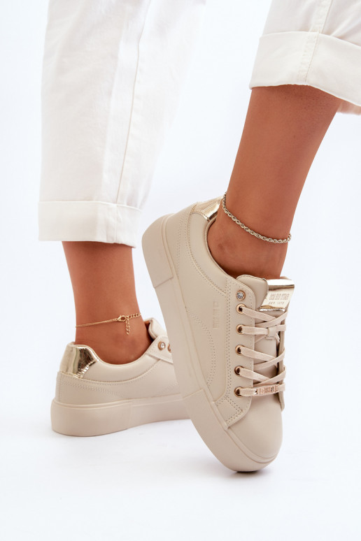 Sneakers Modell Schuhe Big Star beige Sneakers Modell Schuhe Big Star beige