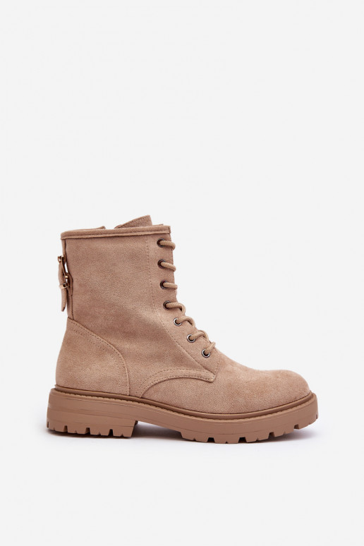 Stiefeletten mit Reißverschlüssen in... Stiefeletten mit Reißverschlüssen in...