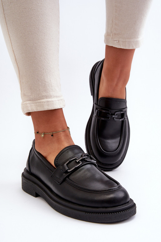 Damenmokassins in Schwarz von Keelana Damenmokassins in Schwarz von Keelana