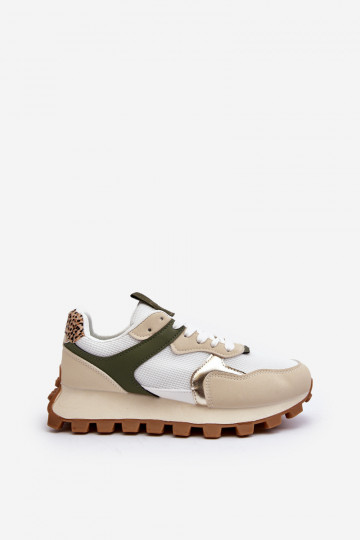 Sneakers Modell Schuhe Sand - grüne Farbe Ralita 2