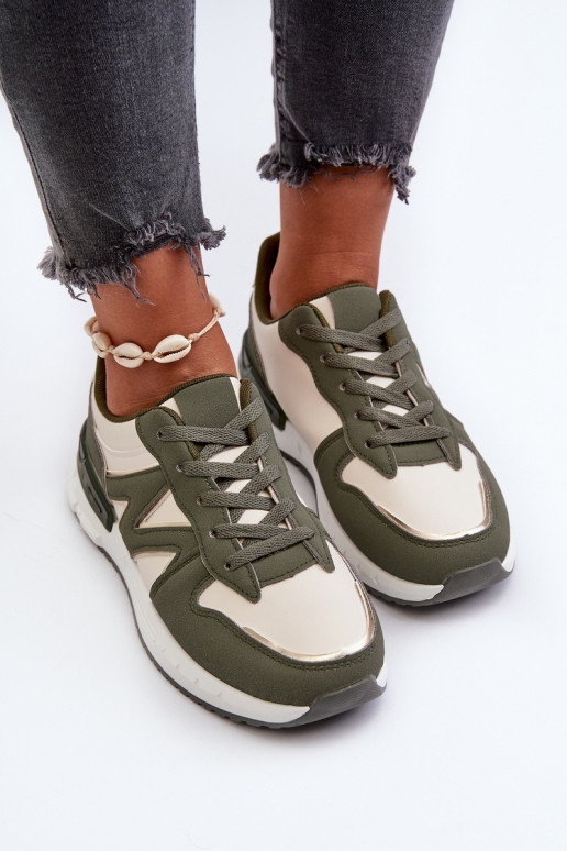 Turnschuhe Modell Schuhe grüne Farbe Kaimans