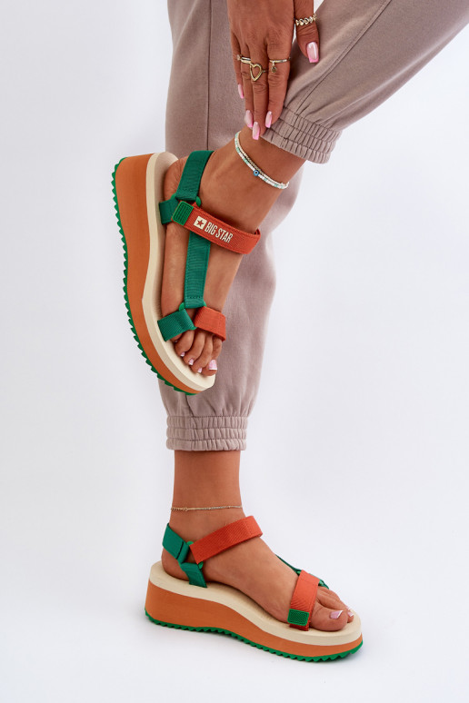 Damensandalen mit Plateau in... Damensandalen mit Plateau in...