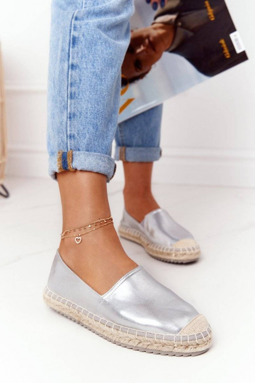 Leder-Espadrilles Big Star in... Leder-Espadrilles Big Star in...