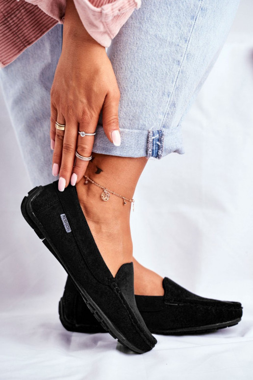 Damen-Mokassins aus Öko-Wildleder in... Damen-Mokassins aus Öko-Wildleder in...