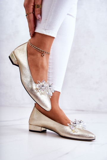 Ballerina goldfarben Millany 2