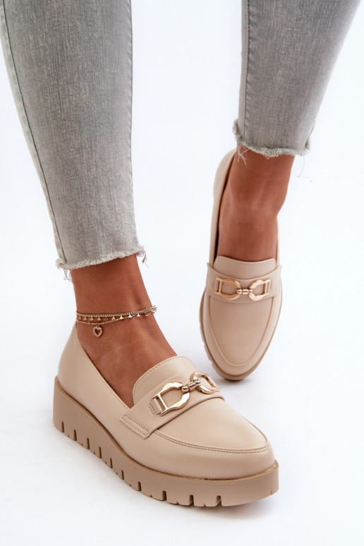 Damenmokassins mit vergoldeter Sohle... Damenmokassins mit vergoldeter Sohle...