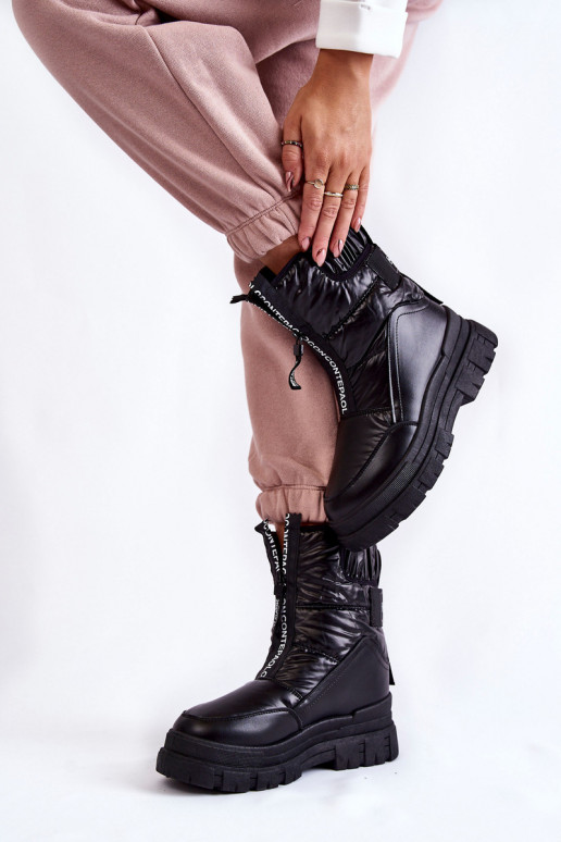 Schneestiefel mit Gummiband in... Schneestiefel mit Gummiband in...