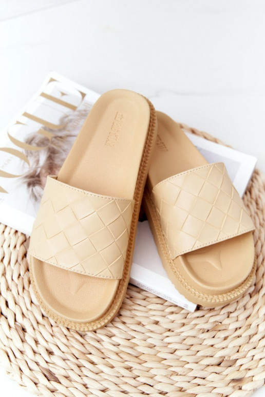 Hausschuhe Big Star gelb Hausschuhe Big Star gelb