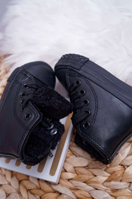 Schwarze Freizeitschuhe für Kinder Schwarze Freizeitschuhe für Kinder