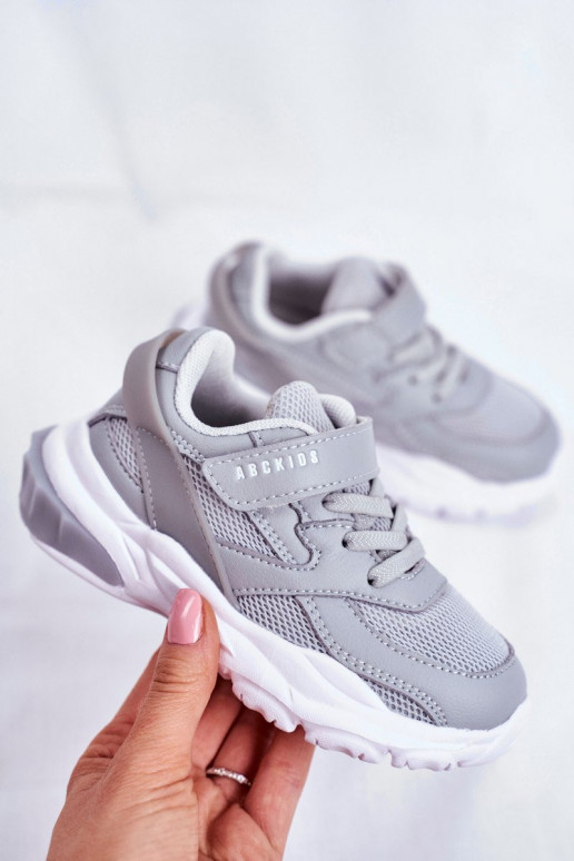 Kinder-Sneaker in Grau ABCKIDS Kinder-Sneaker in Grau ABCKIDS