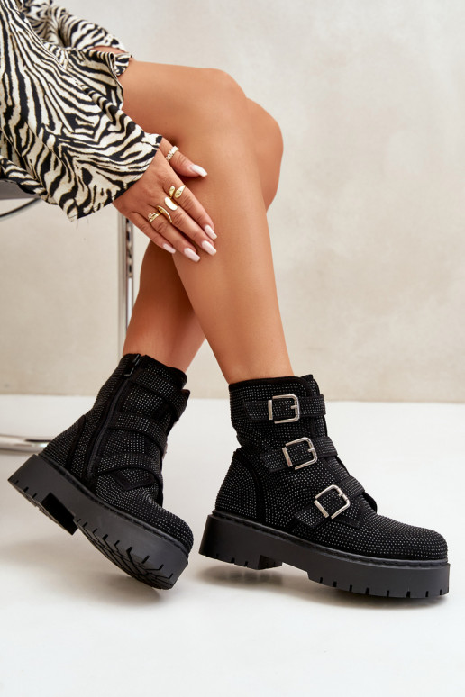 sich Zuarm laufen Damenstiefel Mit Dekoration schZuarze Farbe Ciascia sich Zuarm laufen Damenstiefel Mit Dekoration schZuarze Farbe Ciascia