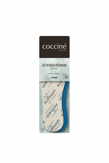 Coccine antibakterielle mintfarbene Einlegesohlen Actifresh Premium