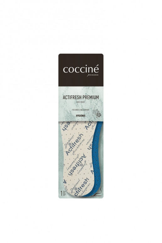 Coccine antibakterielle mintfarbene Einlegesohlen Actifresh Premium