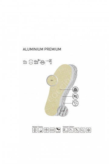 Coccine Aluminium Premium warme Einlegesohlen 2