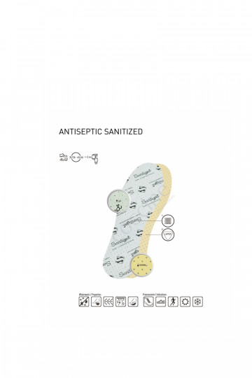 Coccine Antibakterielle Einlegesohlen Sanitized Antiseptic 2
