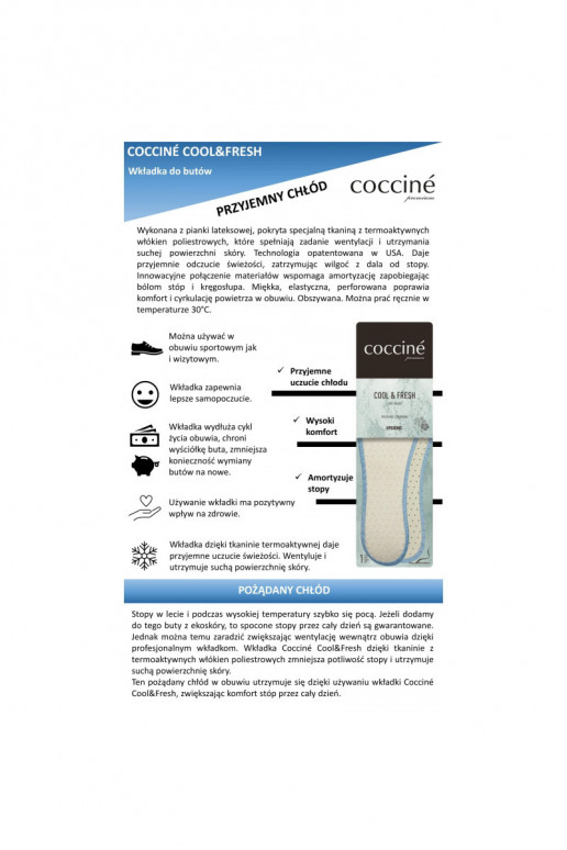 Coccine Einlegesohlen Cool Fresh Suche Stopy Coccine Einlegesohlen Cool Fresh Suche Stopy
