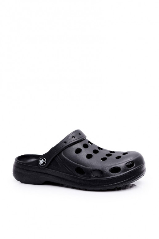 Hausschuhe aus schwarzem EVA