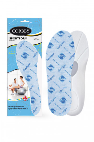 Corbby SPORTFOTM Orthopädische Schuheinlagen