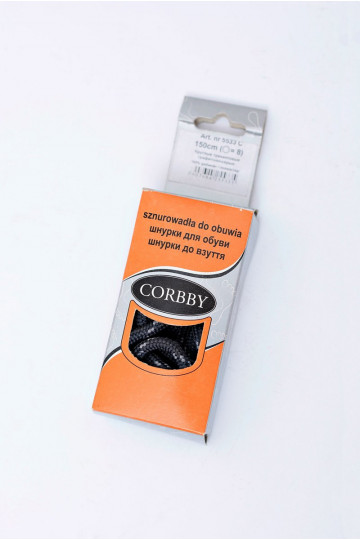 CORBBY Trekking-Schnürsenkel in Grau