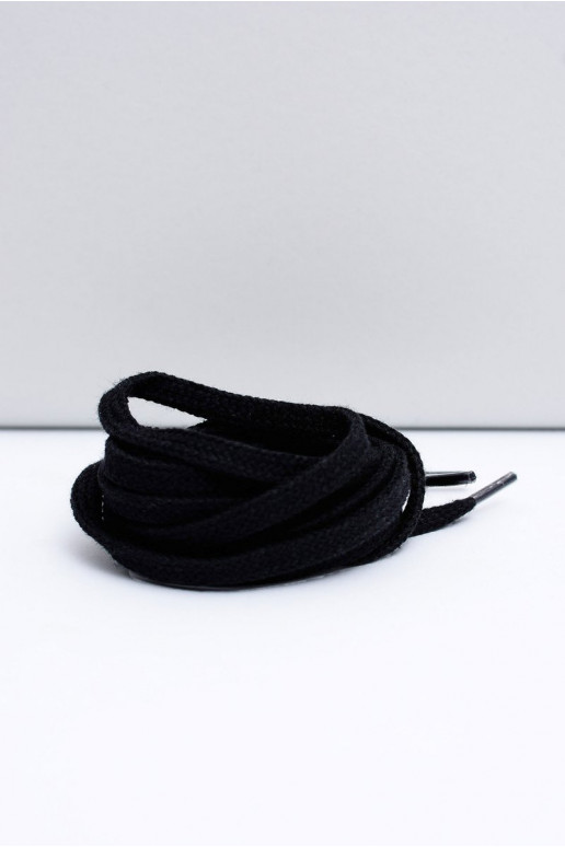 Corbby schwarze flache Schnürsenkel